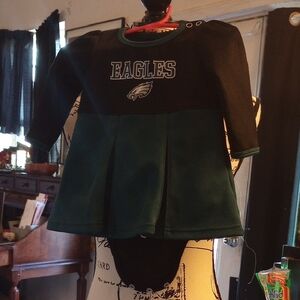 NFL Team Apparel Baby Outfit - Navy and Pink